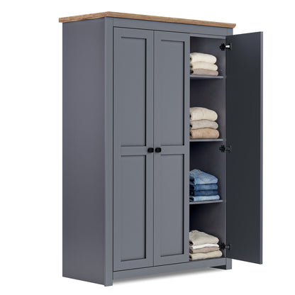 Wardrobe Milford DF-CF205WR-3DR-120 - Graphite