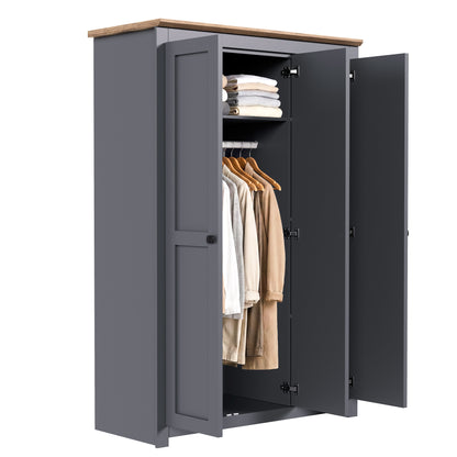 Wardrobe Milford DF-CF205WR-3DR-120 - Graphite