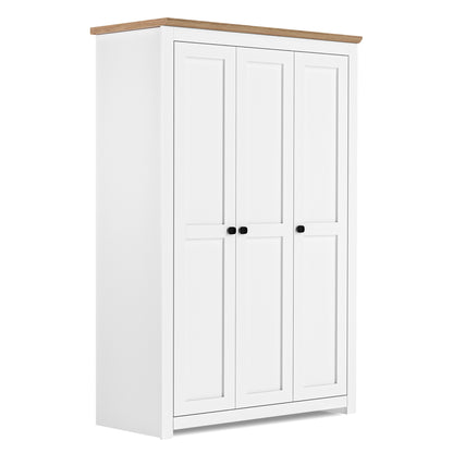 Wardrobe Milford DF-CF205WR-3DR-120 - White
