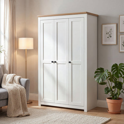 Wardrobe Milford DF-CF205WR-3DR-120 - White