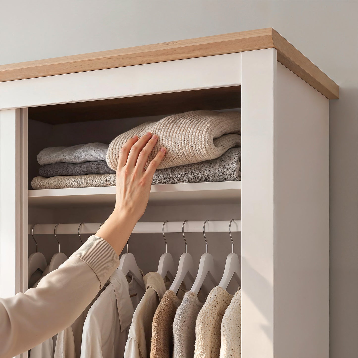 Sliding Wardrobe Milford DF-CF206SWR-2DR-120 - Cashmere
