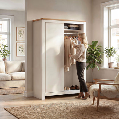 Sliding Wardrobe Milford DF-CF206SWR-2DR-120 - Cashmere