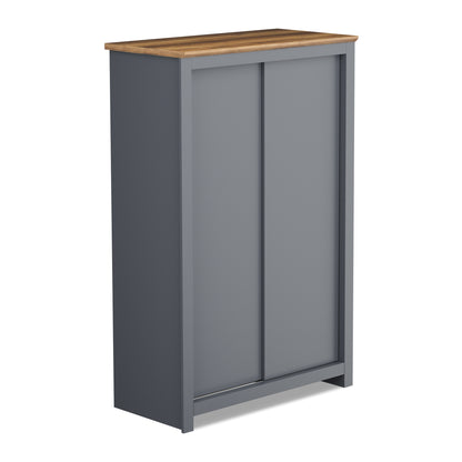 Sliding Wardrobe Milford DF-CF206SWR-2DR-120 - Graphite