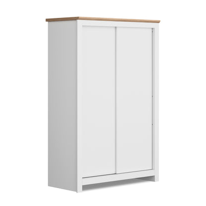Sliding Wardrobe Milford DF-CF206SWR-2DR-120 - White