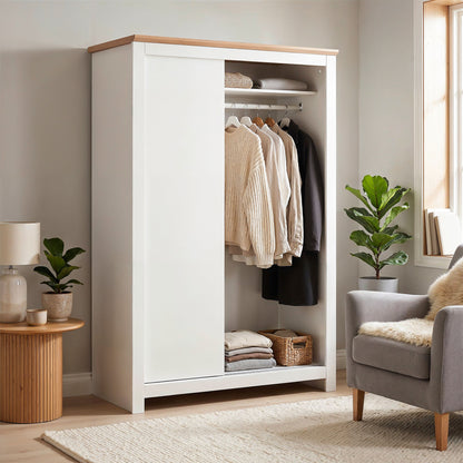 Sliding Wardrobe Milford DF-CF206SWR-2DR-120 - White