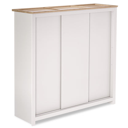 Sliding Wardrobe Milford DF-CF207SWR-3DR-180 - Cashmere