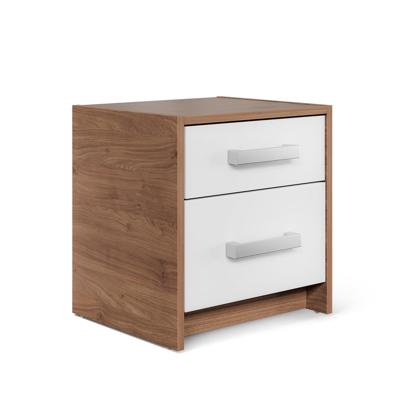 Bedside Table Oakridge DF-CF300BST-2D - White / Oak