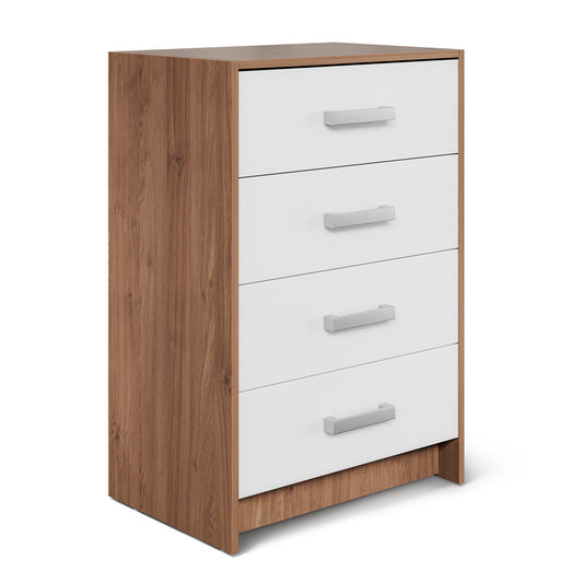 Chest of Drawers Oakridge DF-CF301CH-4D - White / Oak