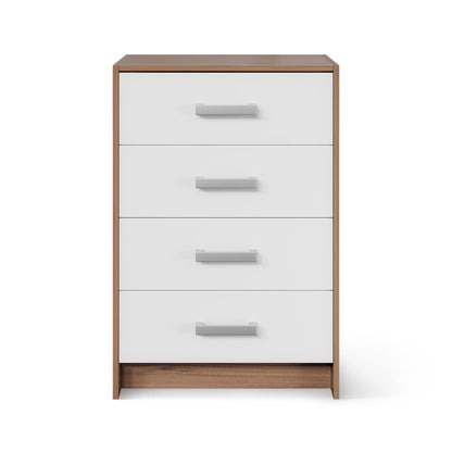 Chest of Drawers Oakridge DF-CF301CH-4D - White / Oak