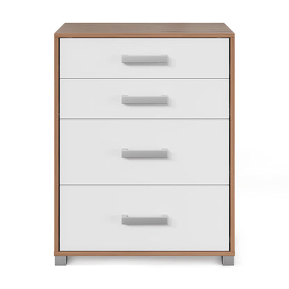 Chest of Drawers Oakridge DF-CF302CH-4D - White / Oak