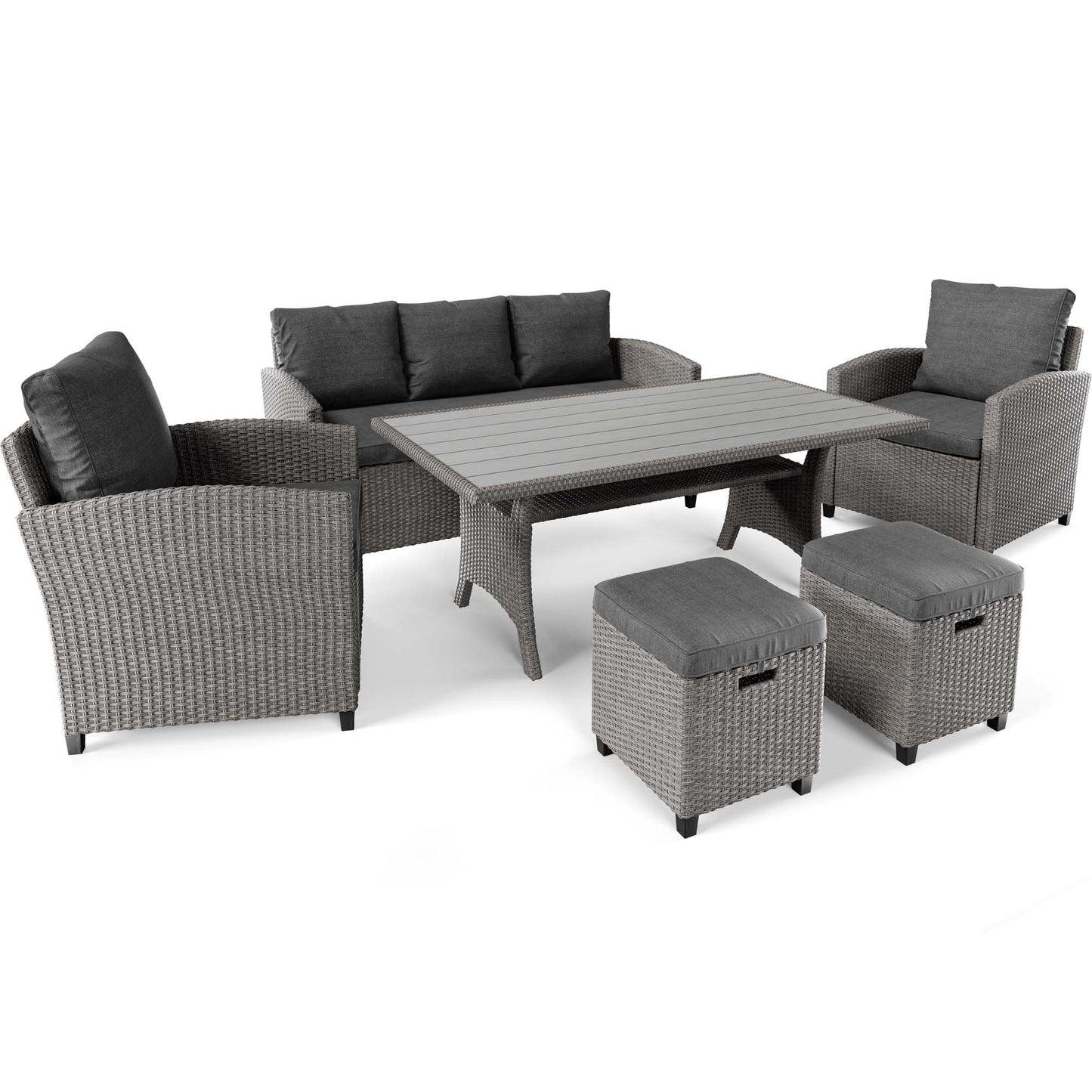 GENOVA garden furniture DV-012GF- Grey/Graphite