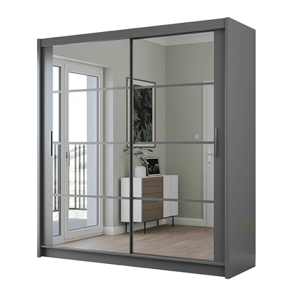 Wardrobe DAKOTA 203 Graphite