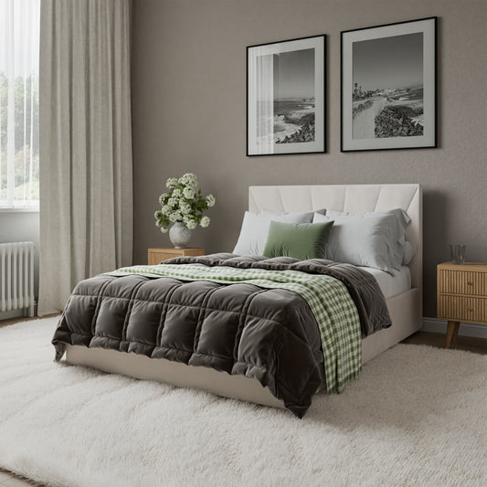 Bed  Dylan DF-204UOB_DB - Cream/Beige