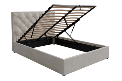 Bed  Ethan DF-202UOB_DB - Cream-Beige