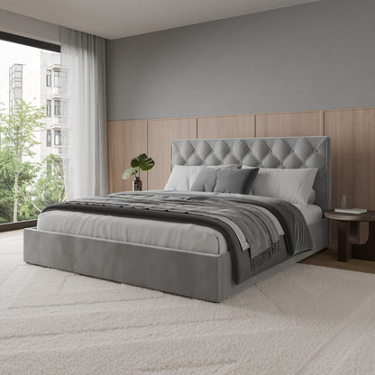 Bed  Ethan DF-202UOB_SK - Grey
