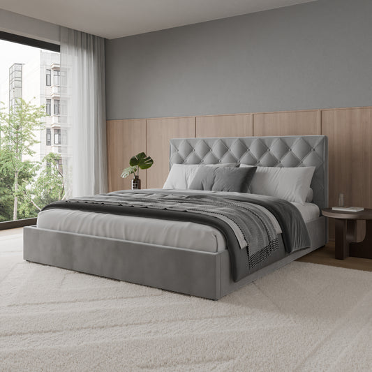 Bed  Ethan DF-202UOB_SK - Grey