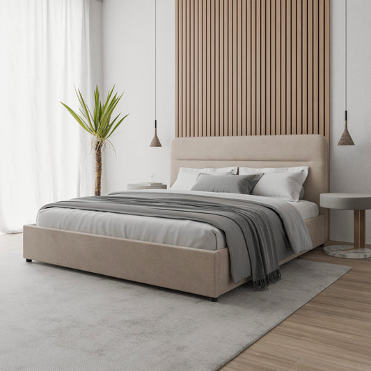 Bed  Everett DF-207UOB_SK - Beige