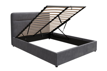 Bed  Everett DF-207UOB_K - Grey