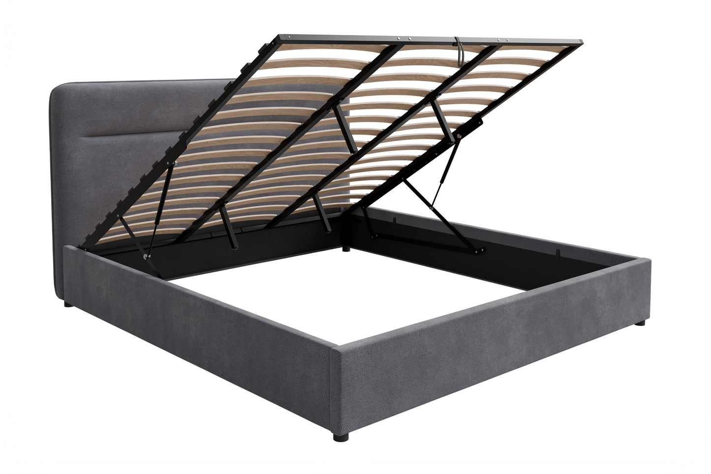 Bed  Everett DF-207UOB_SK - Grey