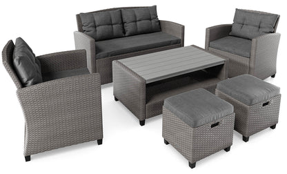 FIRENZE garden furniture DV-016GF - Grey/Graphite