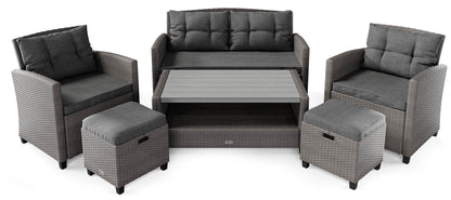 FIRENZE garden furniture DV-016GF - Grey/Graphite