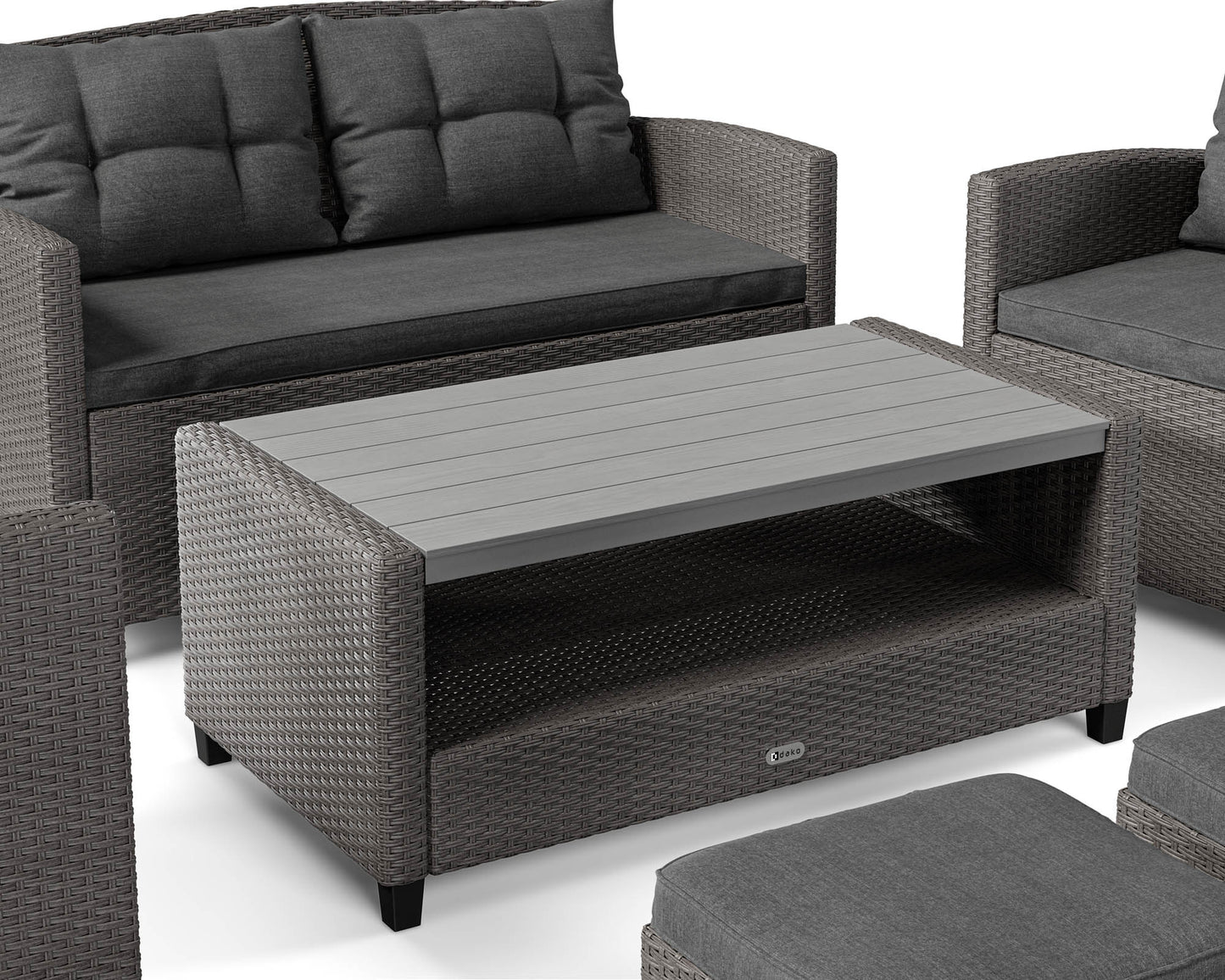 FIRENZE garden furniture DV-016GF - Grey/Graphite