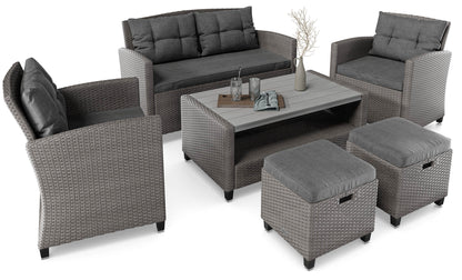 FIRENZE garden furniture DV-016GF - Grey/Graphite