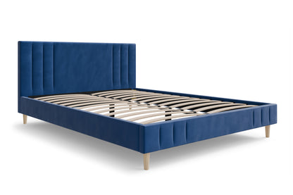 Bed  Jaxon DF-205UB_K - Navy Blue