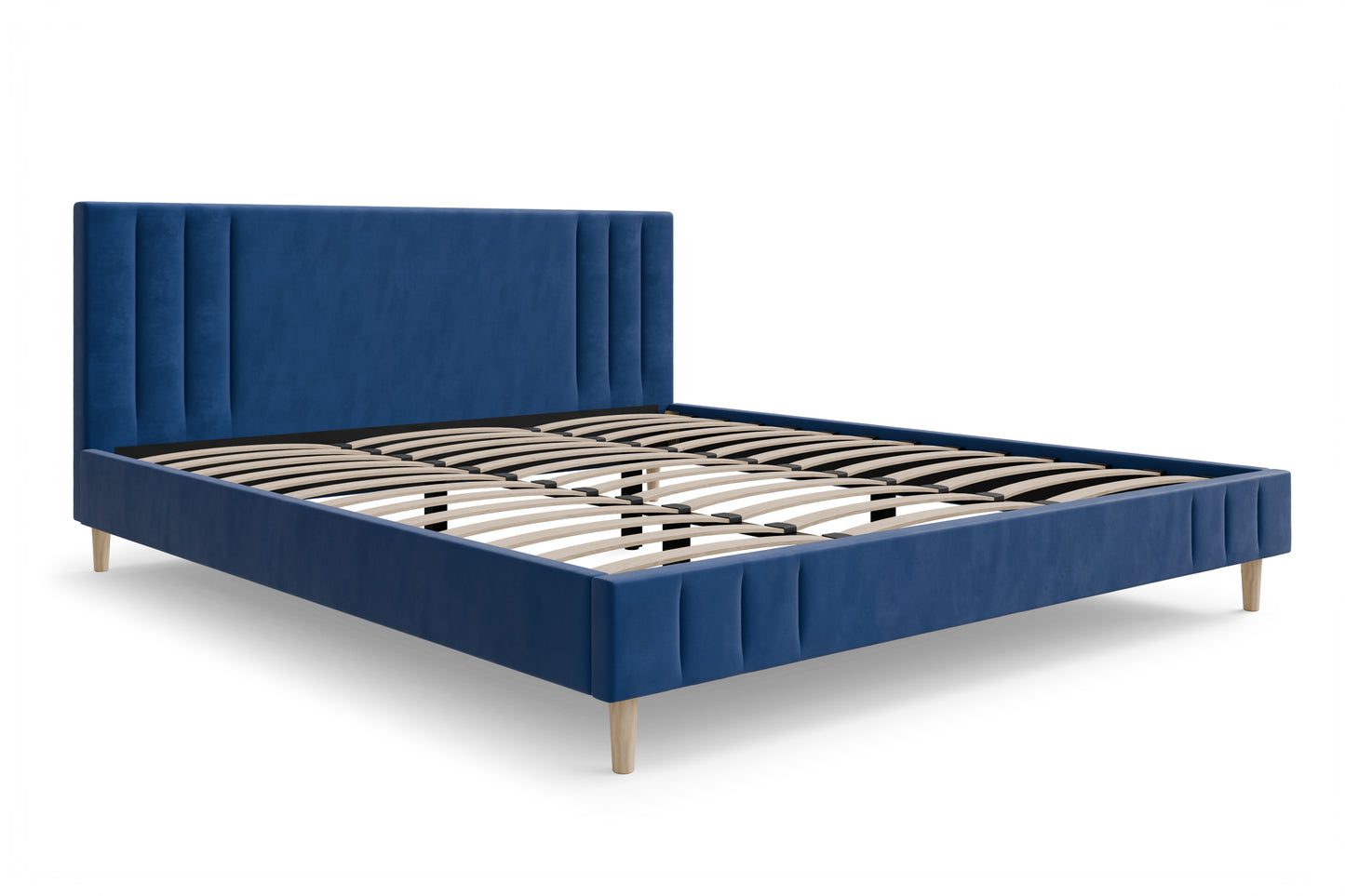 Bed  Jaxon DF-205UB_SK - Navy Blue