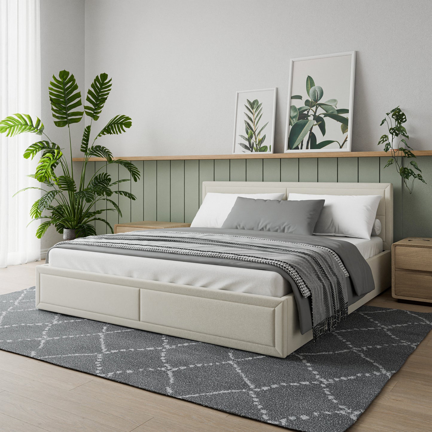 Bed  Jayden DF-206UOB_SK - Sand