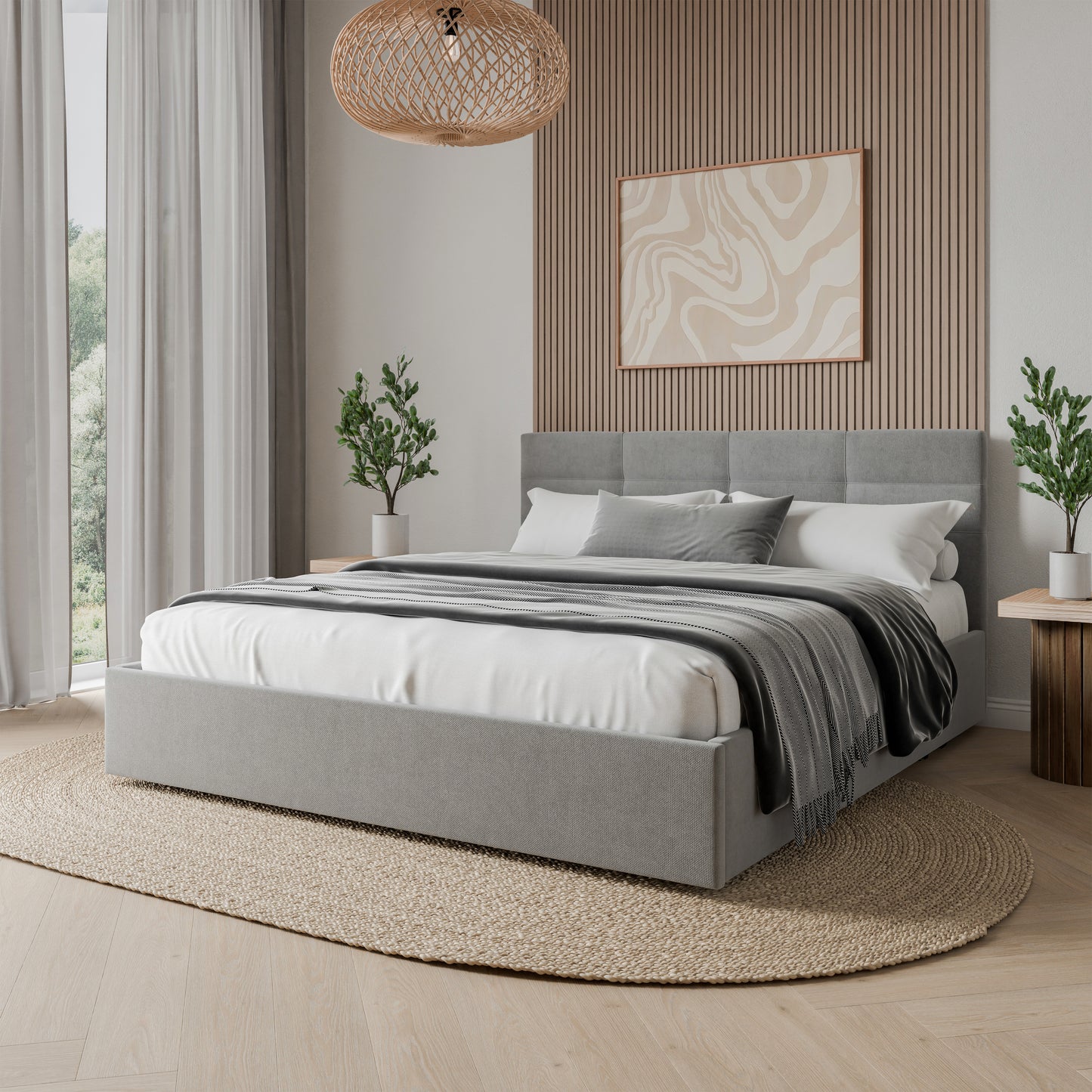 Bed  Julian DF-203UOB_SK - Graphite