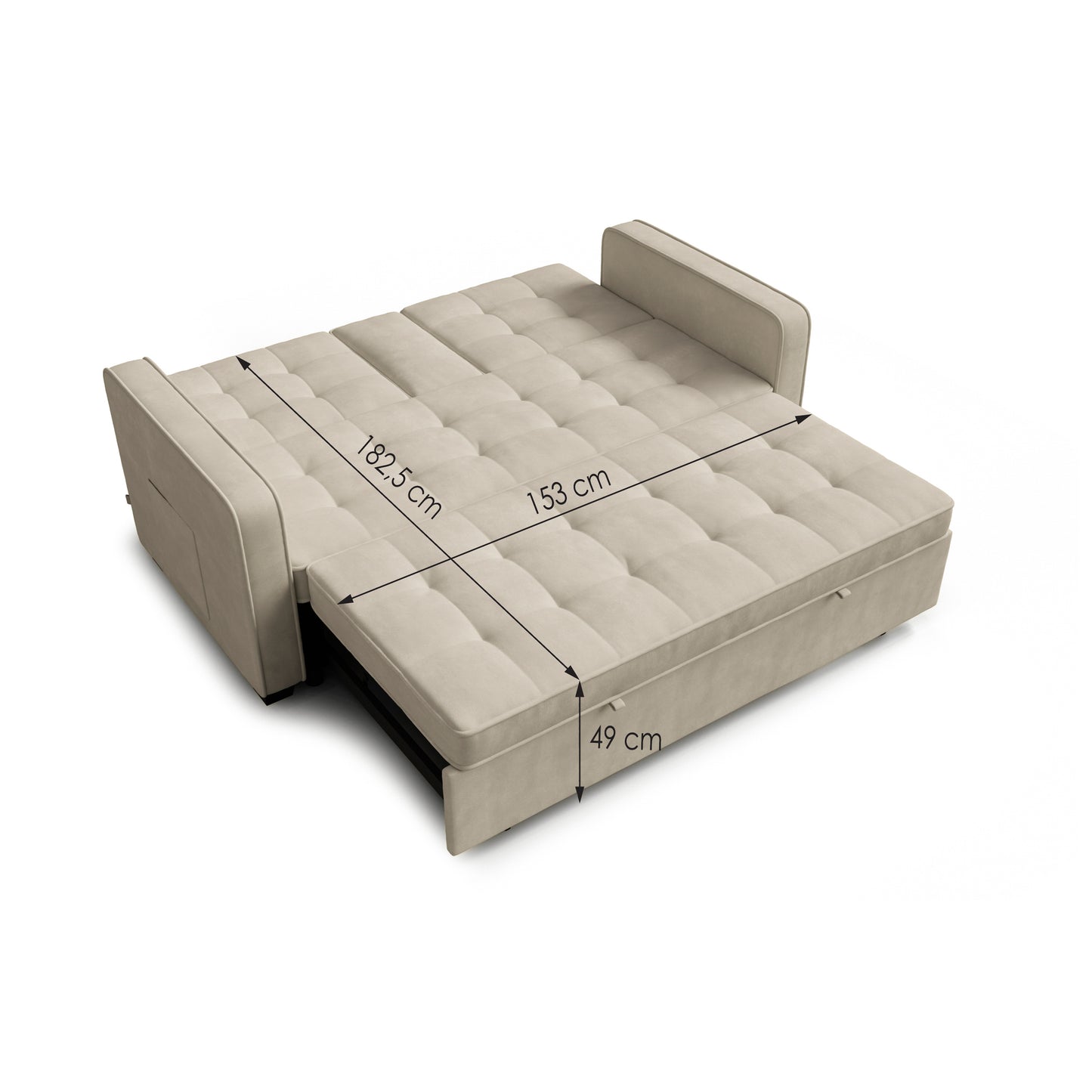 Sofa bed Kinsley DF-016SB - Beige