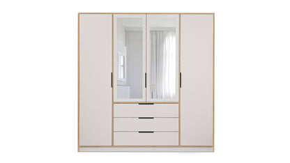 Wardrobe LATI D4 Oak Wotan / Cashmere