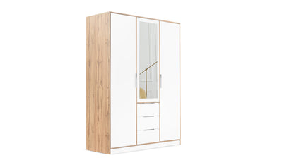 Wardrobe LATI D3 Oak Wotan / White