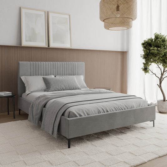 Bed  Liam DF-200UB_K - Grey