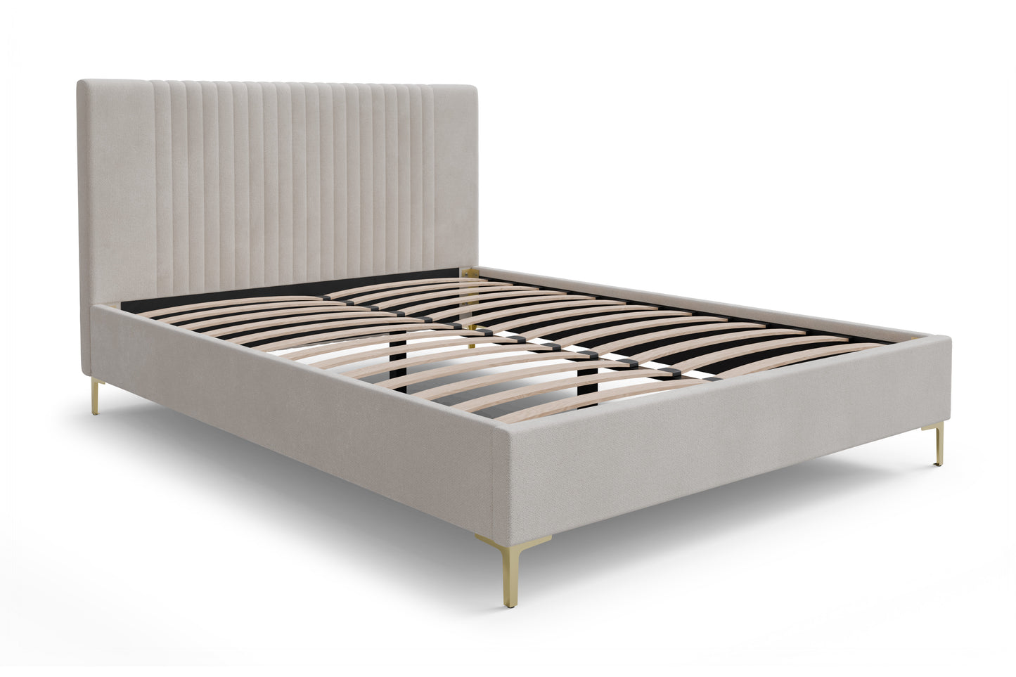 Bed  Liam DF-200UB_K - Light Beige