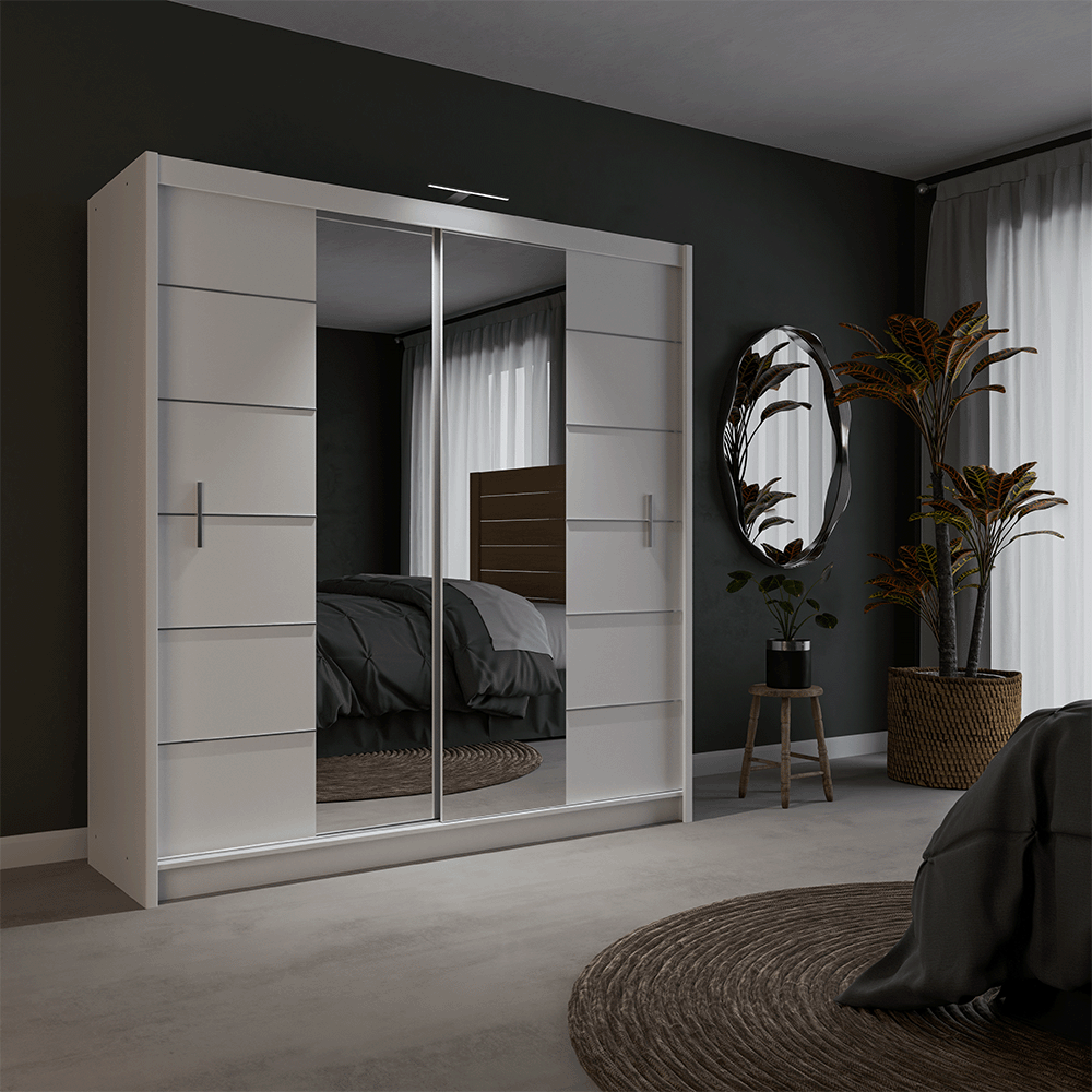 Wardrobe LIZBONA 2 203 White