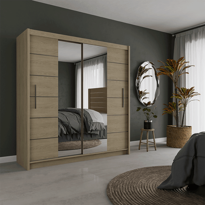 Wardrobe LIZBONA 2 203 Oak Sonoma