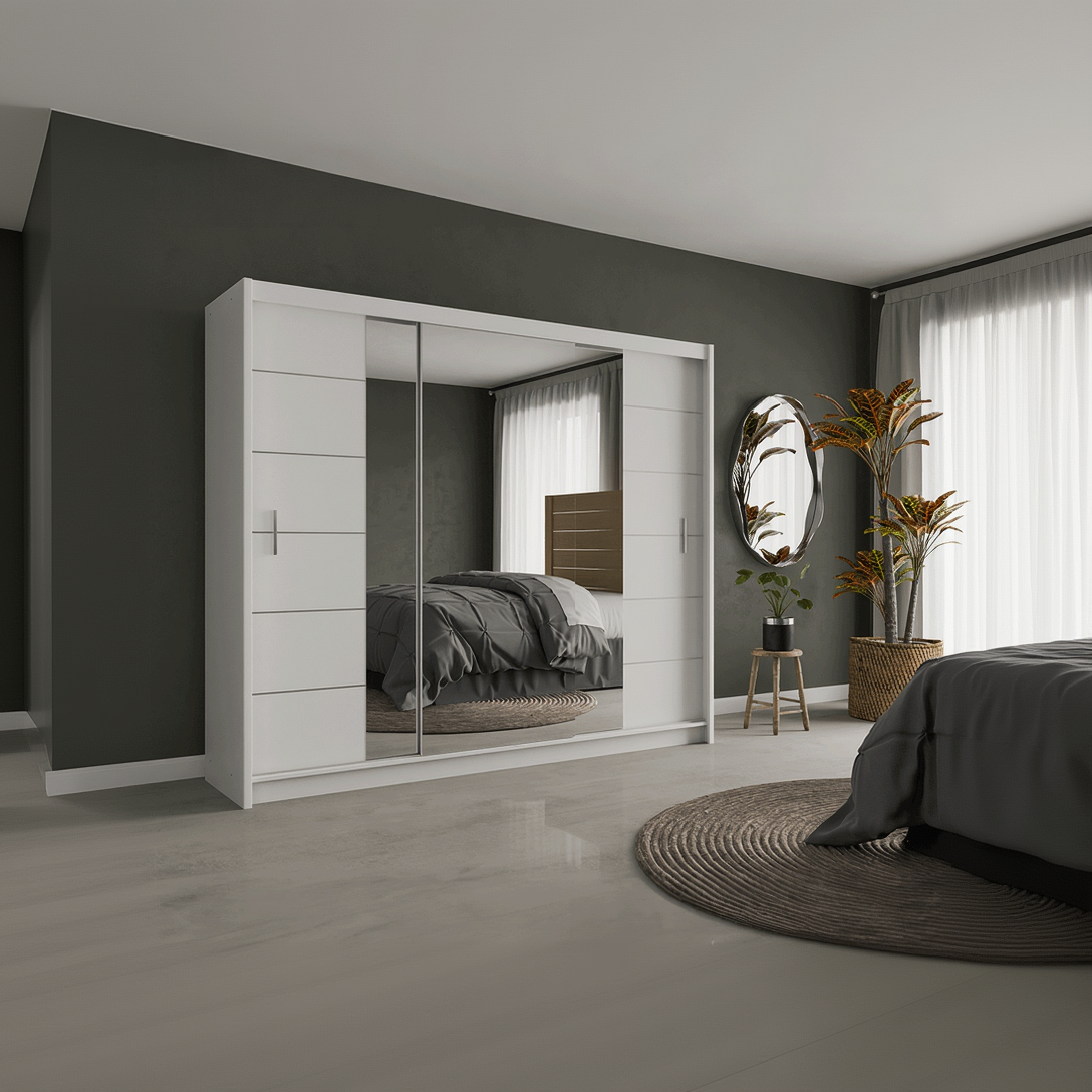 Wardrobe LIZBONA 2 250 White