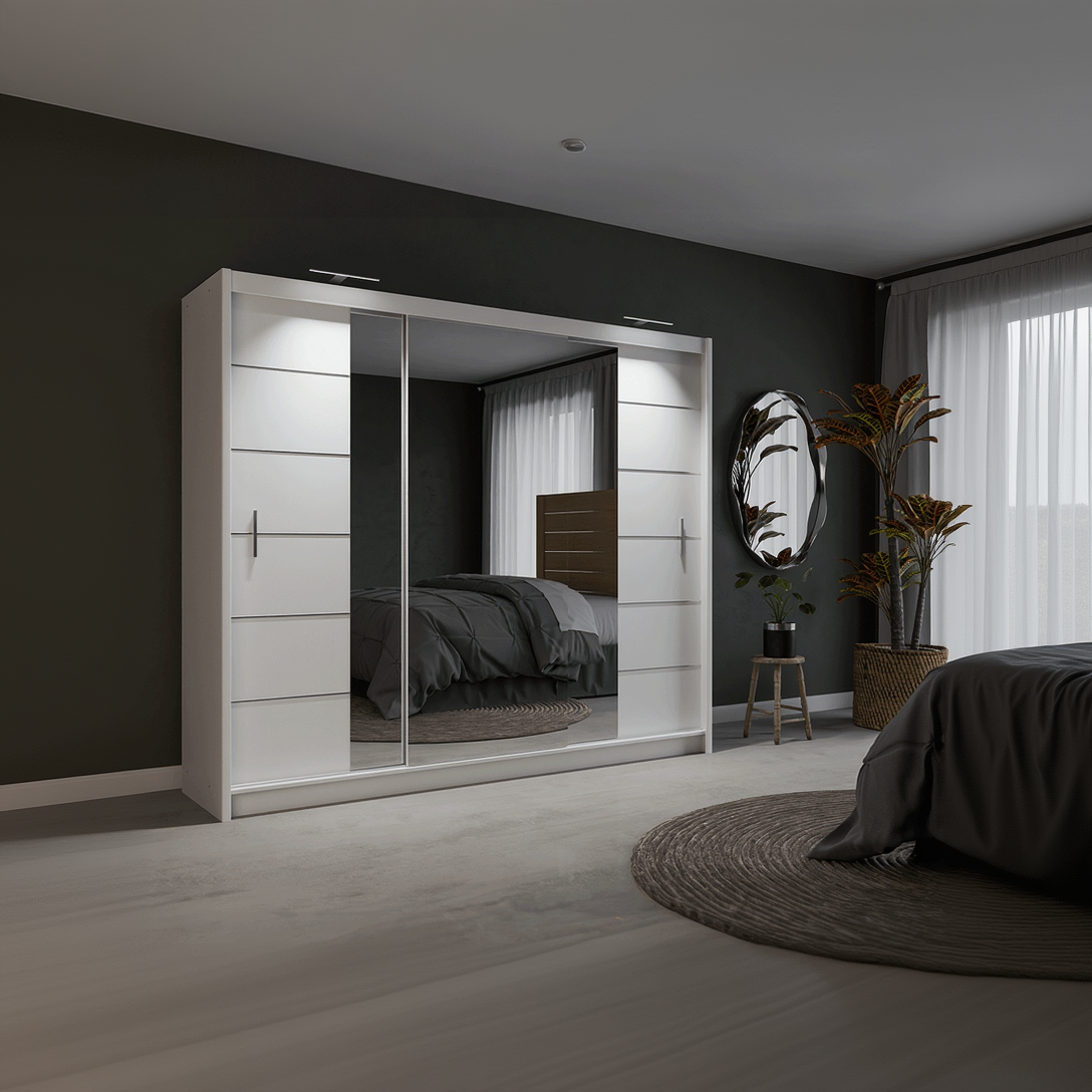 Wardrobe LIZBONA 2 250 White