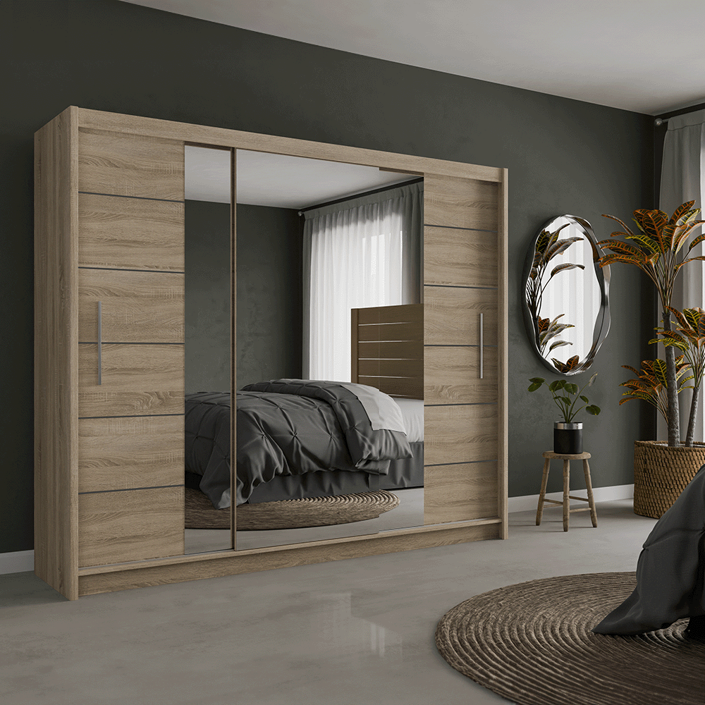 Wardrobe LIZBONA 2 250 Oak Sonoma