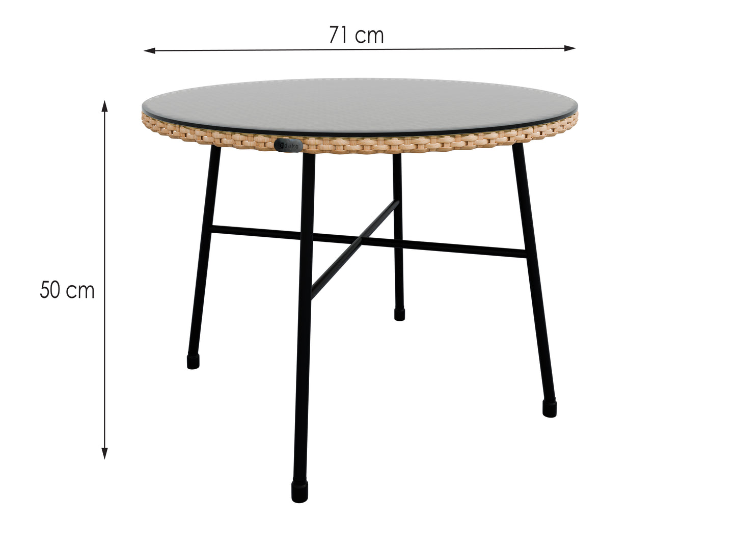 MANOLI garden furniture - Beige/Grey