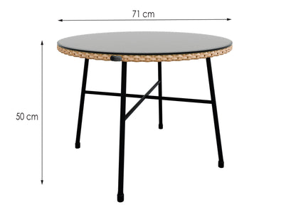 MANOLI garden furniture - Beige/Grey
