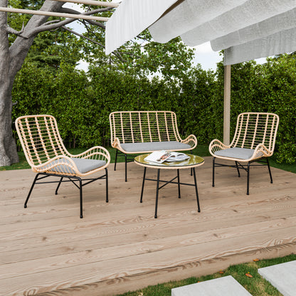 MANOLI garden furniture - Beige/Grey