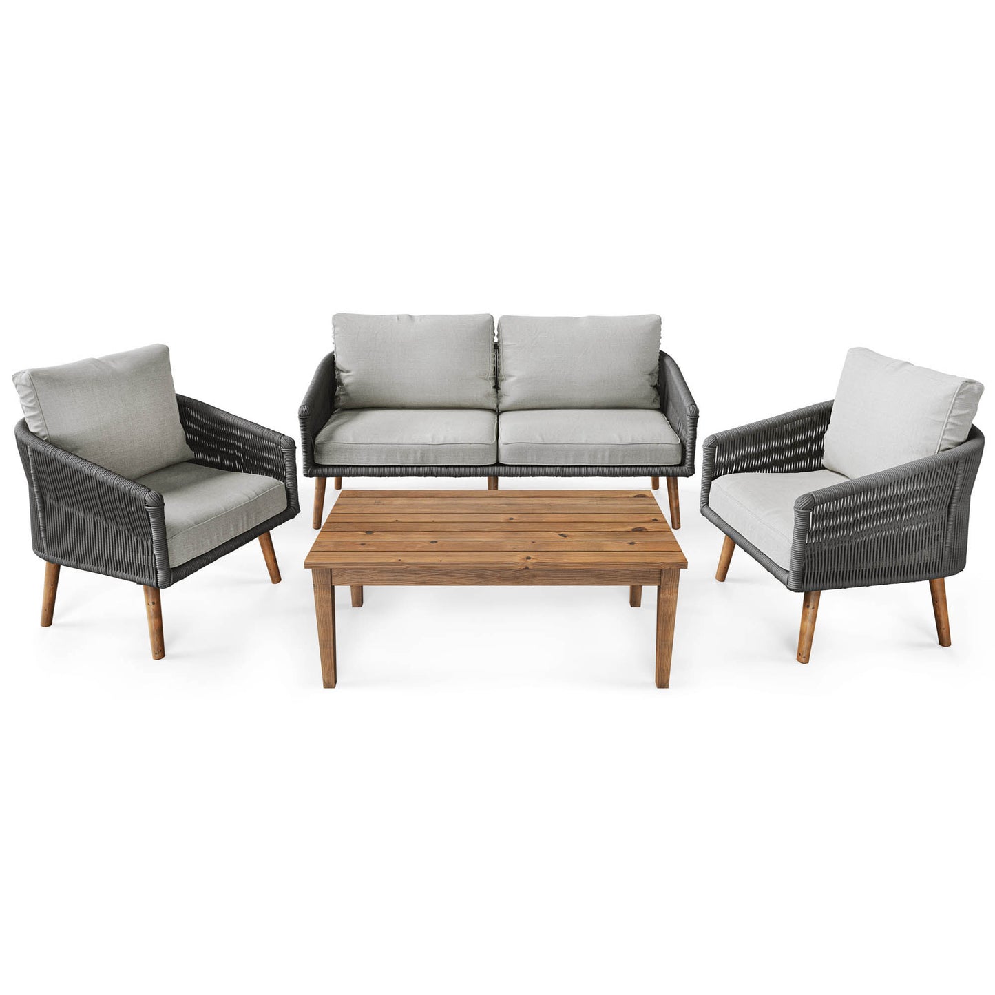 METARE garden furniture - Grey/Light Grey