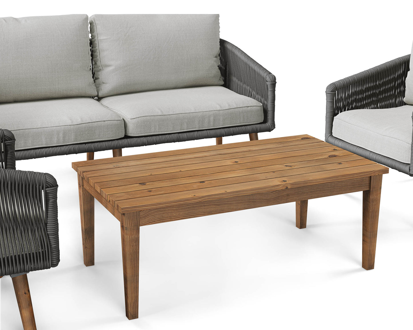 METARE garden furniture - Grey/Light Grey