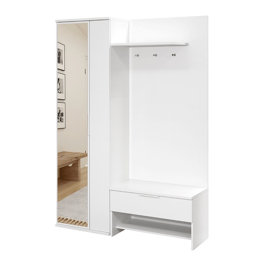 Hallway Unit MILO White