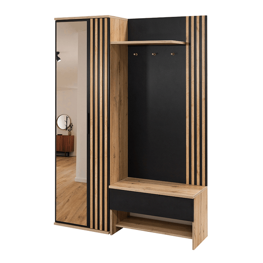 Hallway Unit MILO Wotan with Lamella