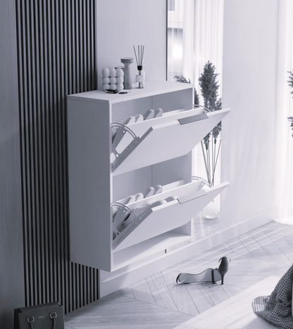 Hallway Shoe Cabinet MILO S2 Oak Artisan