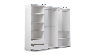 NIMES 250 Wardrobe White